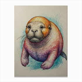 Seal! 8 Canvas Print