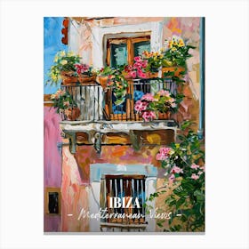 Mediterranean Views Ibiza 3 Canvas Print