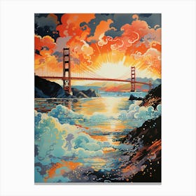 San Francisco Symphony: Golden Gate Bridge Serenade Canvas Print