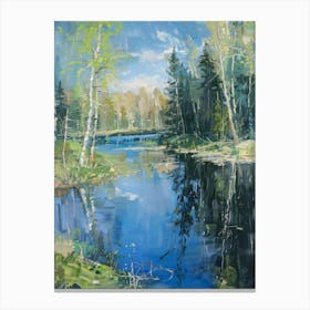 'River Reflection' Canvas Print