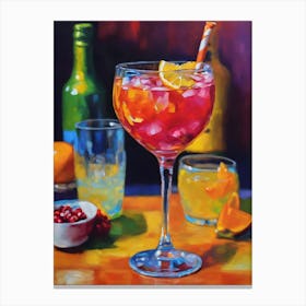 Cocktail Canvas Print