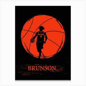 The Knicks Brunson Canvas Print