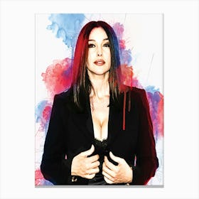 Monica Bellucci 3 Canvas Print