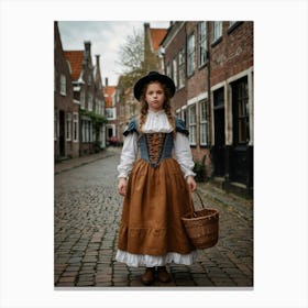 Renaissance Girl Canvas Print