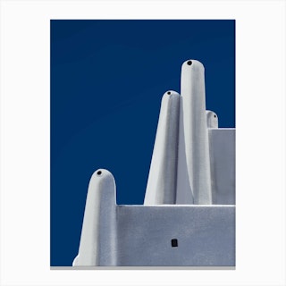 Visions Of Oia Canvas Print