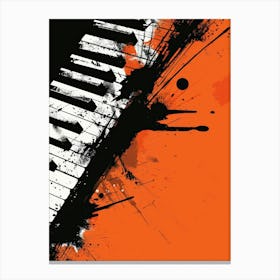 Piano Keys 3 Canvas Print