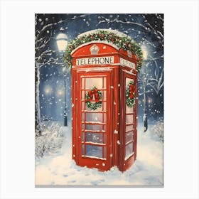 London Telephone Box 1 Canvas Print