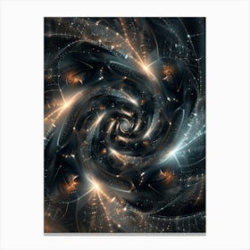 Fractal Spiral Canvas Print