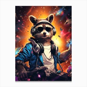 Rocket Raccoon 1 Canvas Print