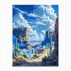 Beautiful Ancient Ruins Canvas Print