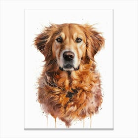 Golden Retriever 2 Canvas Print