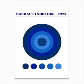 Bauhaus Exhibition 1924 Canvas Print