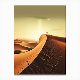 Dune Sky Canvas Print