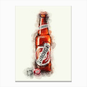 Tuborg Beer Canvas Print