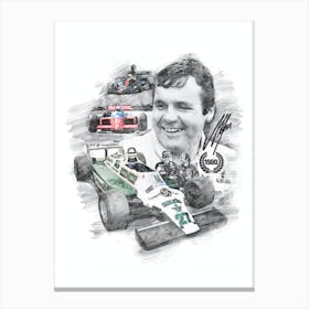 Alan Jones Canvas Print