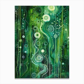 Green Forest Canvas Print