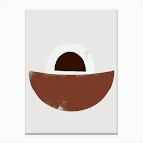 Seoul Dynamics Minimalist Bauhaus Canvas Print