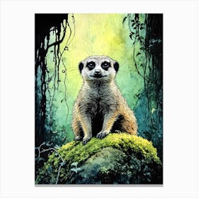 Meerkat 2 Leinwandbild