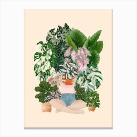 Plant Lady Vibes Canvas Print