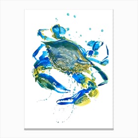 Blue Crab Canvas Print