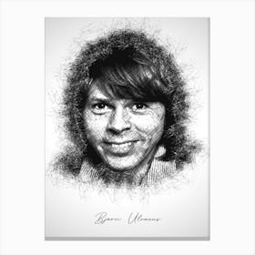 Björn Ulvaeus Abba Canvas Print