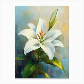 White Lily Canvas Print