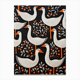 Geese Canvas Print