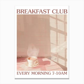 Breakfast Club Porridge 4 Canvas Print