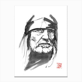 Willie nelson Canvas Print