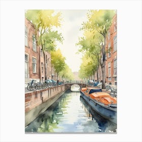 Amsterdam Canal 1 Canvas Print