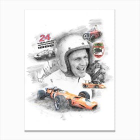 Bruce Mclaren 1 Canvas Print