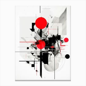 Geometric Abstraction Illustration 15 Canvas Print