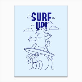 Surf Up Canvas Print