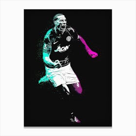 Rio Ferdinand 1 Canvas Print