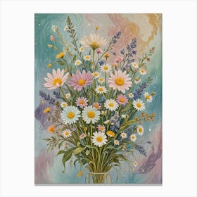 Daisy Burst Canvas Print