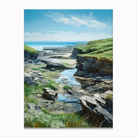 Rocky Shore Canvas Print