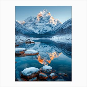 Nepal Mountain Canvas Print