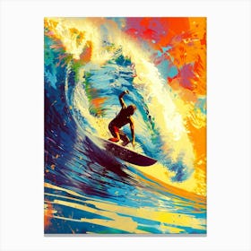 Surfing Kook - Surfing Expressions Canvas Print
