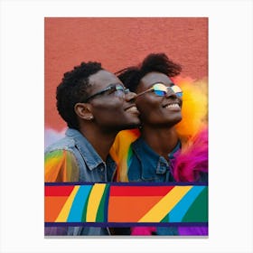 Rainbow Love Canvas Print