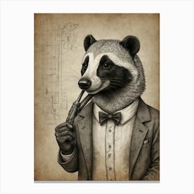 Raccoon 3 Canvas Print