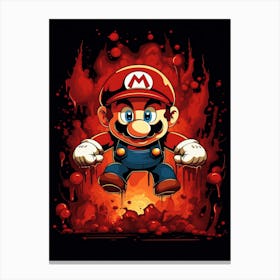 Super Mario Bros Canvas Print