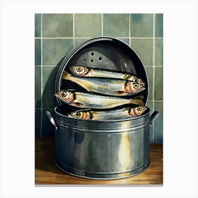 Sardines 2 Canvas Print