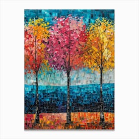 Three Trees 3 Canvas Print