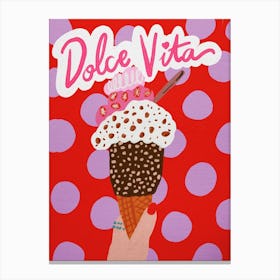 Dolce Vita 1 Canvas Print