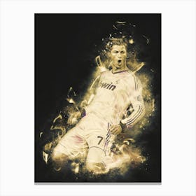 Cristiano Ronaldo Goal Canvas Print