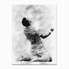 Kun Aguero Canvas Print