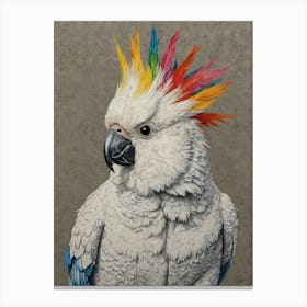 Rainbow Cockatoo 3 Canvas Print