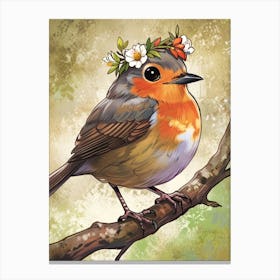 Robin 2 Canvas Print