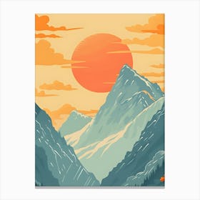 Mountain Landscape 6 Canvas Print