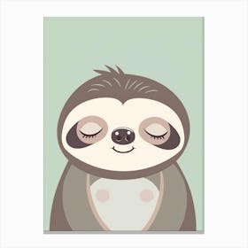 Sloth 3 Canvas Print